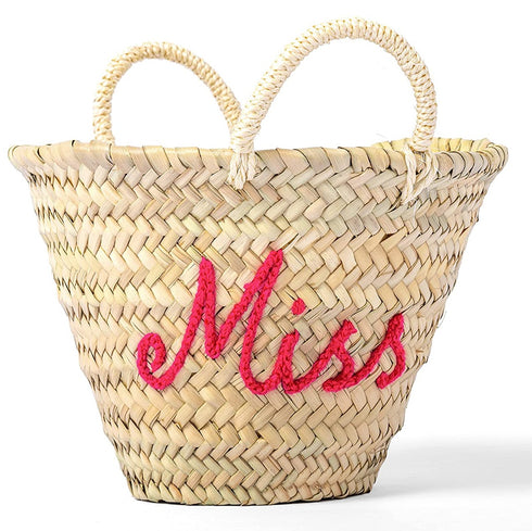 Boo ! Personalized Halloween Trick or Treat Bag - Pumpkin Small Straw Basket Personalized Halloween Bucket and Candy Tote for Kids Gift - Oval Straw Bag Personalized Monogram Halloween Basket Gifts for Kids